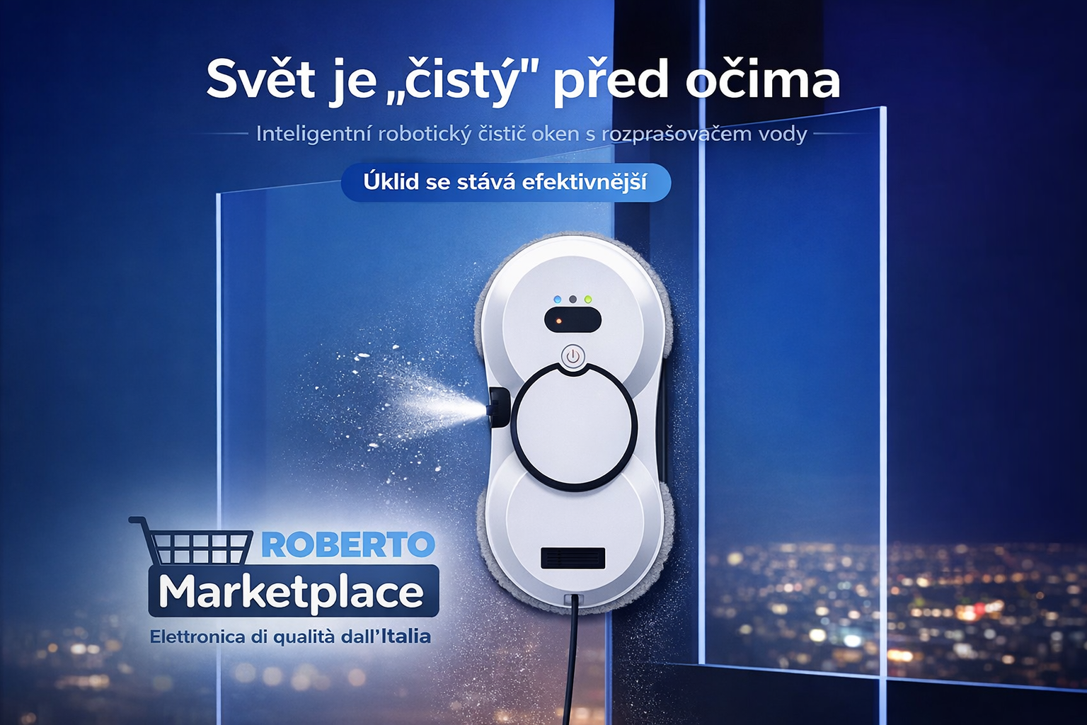 Automatické stříkání vody