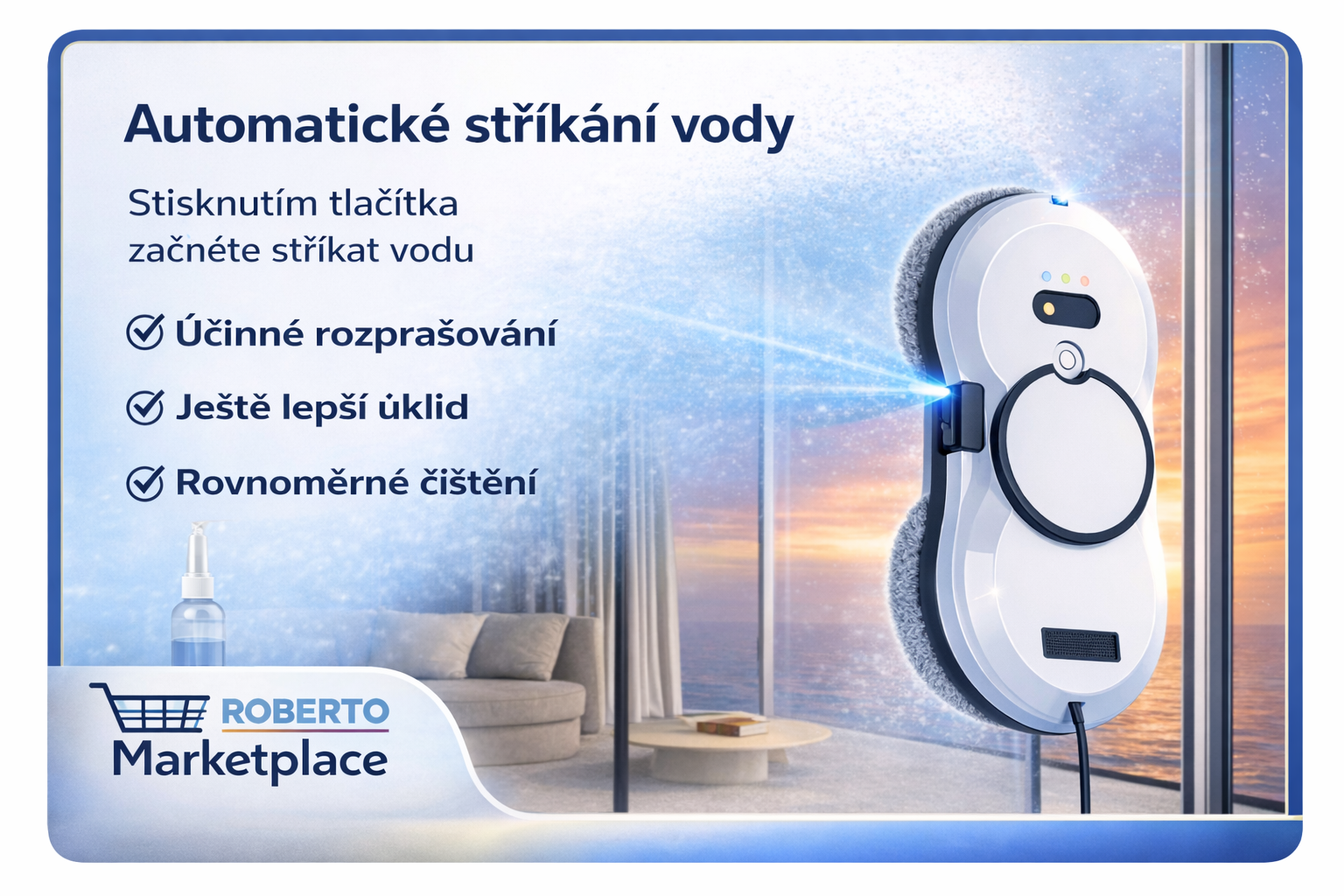 Hands-free čištění